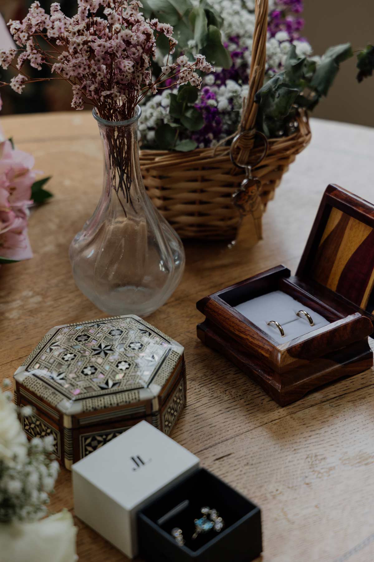 Fotografía bodas anillos Santander