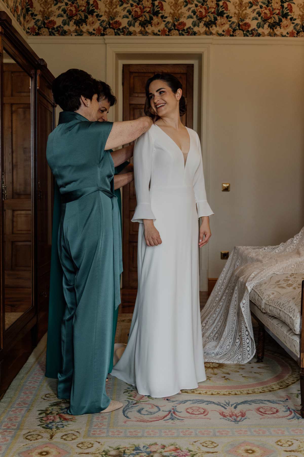 Fotografía bodas novia preparativos Santander