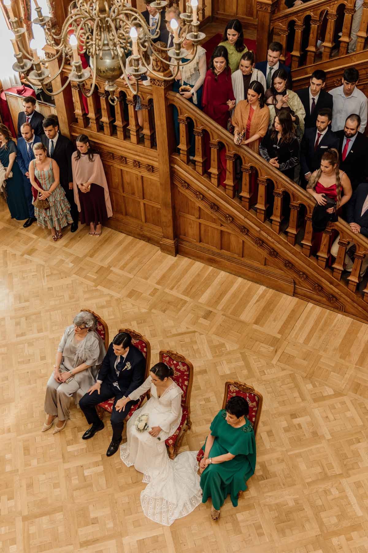 Fotografía interior Palacio Magdalena Santander
