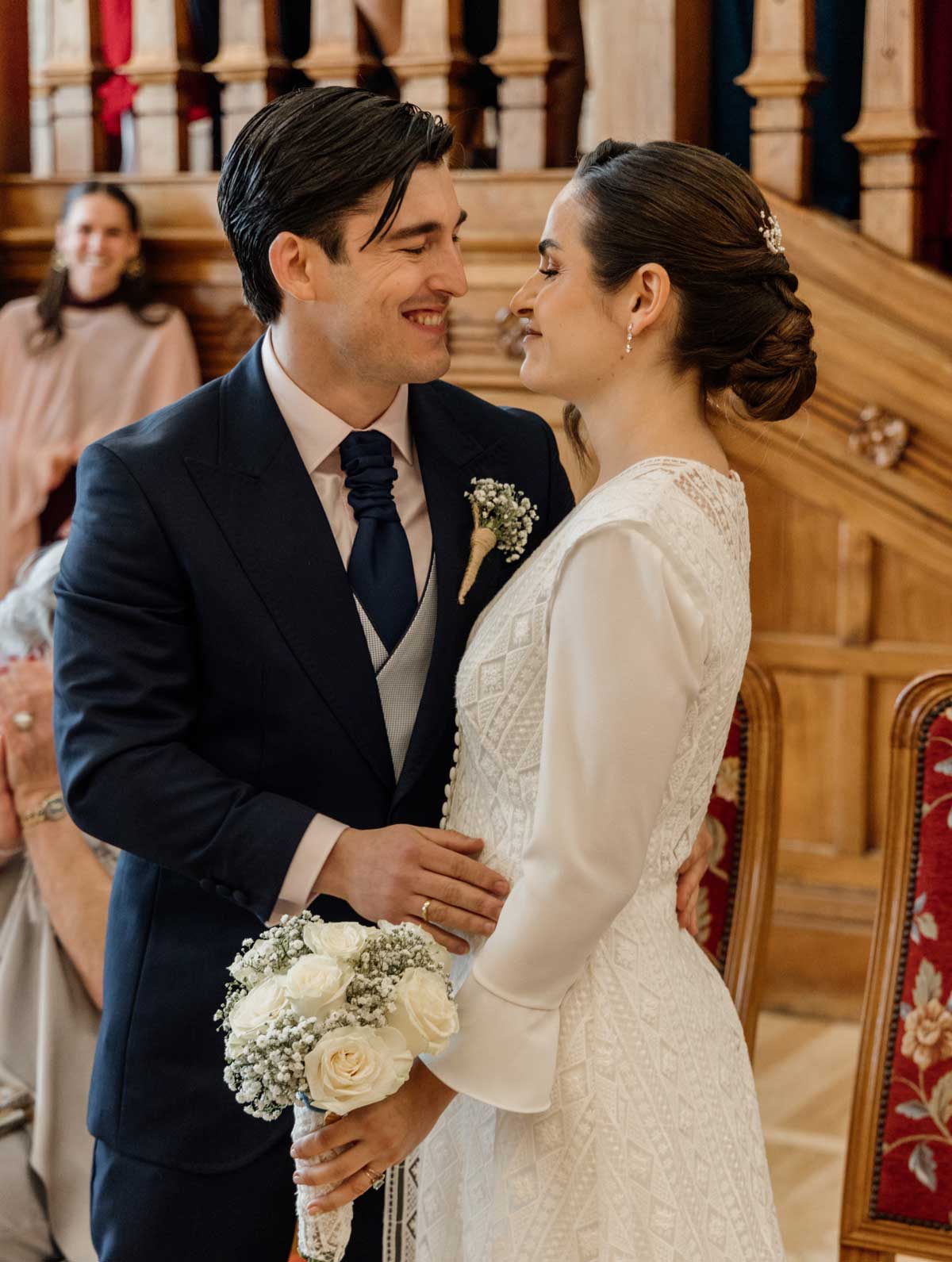 Fotografía novios boda civil Cantabria