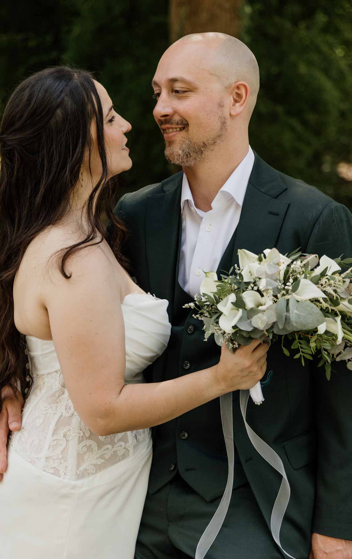 Fotografía retrato novios Bilbao