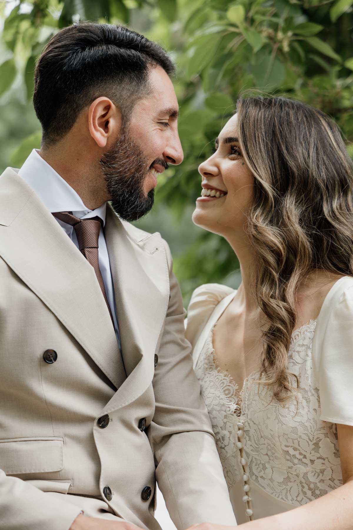 Fotografía retrato novios Bilbao