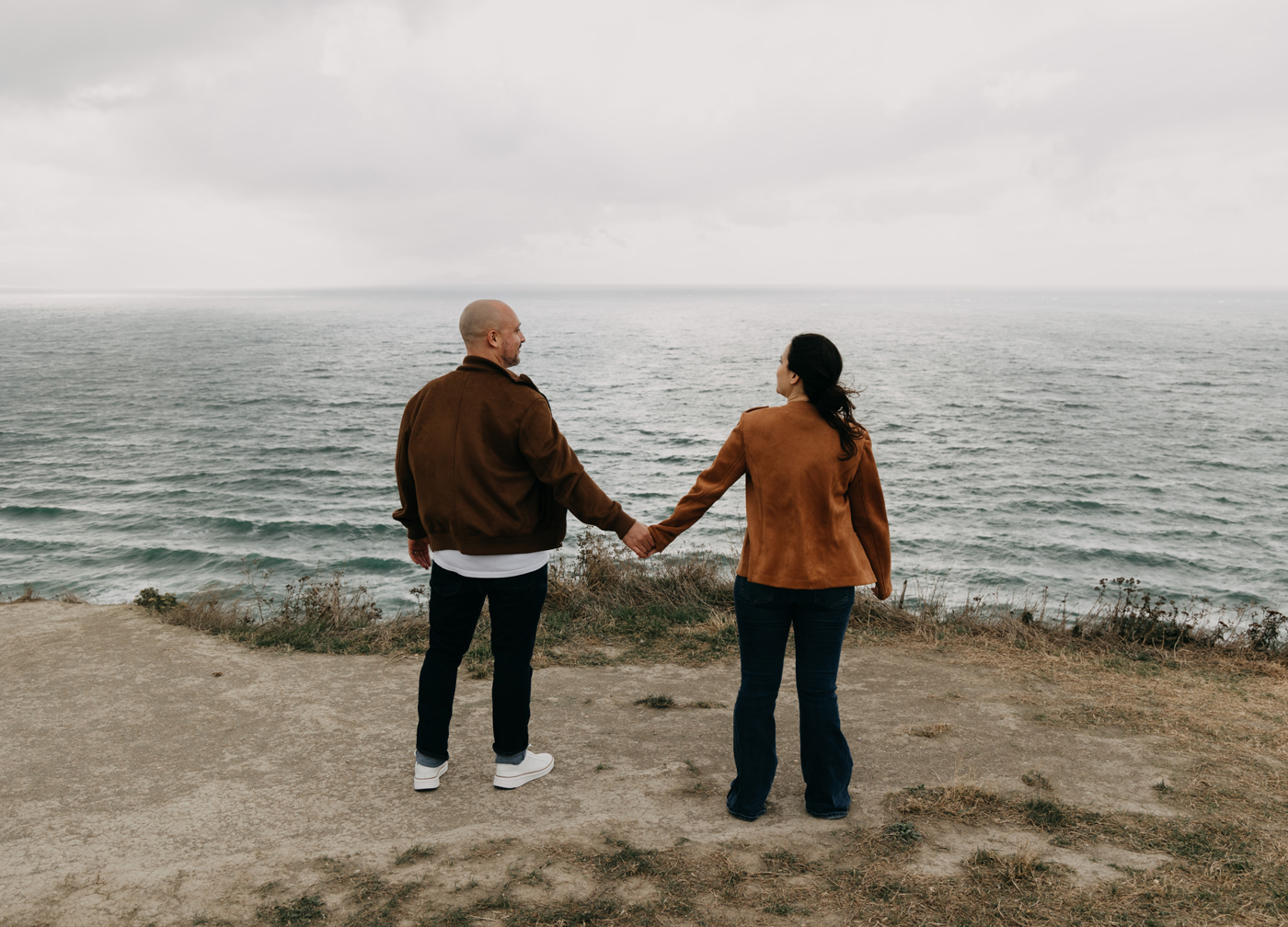 Preboda novios junto al mar